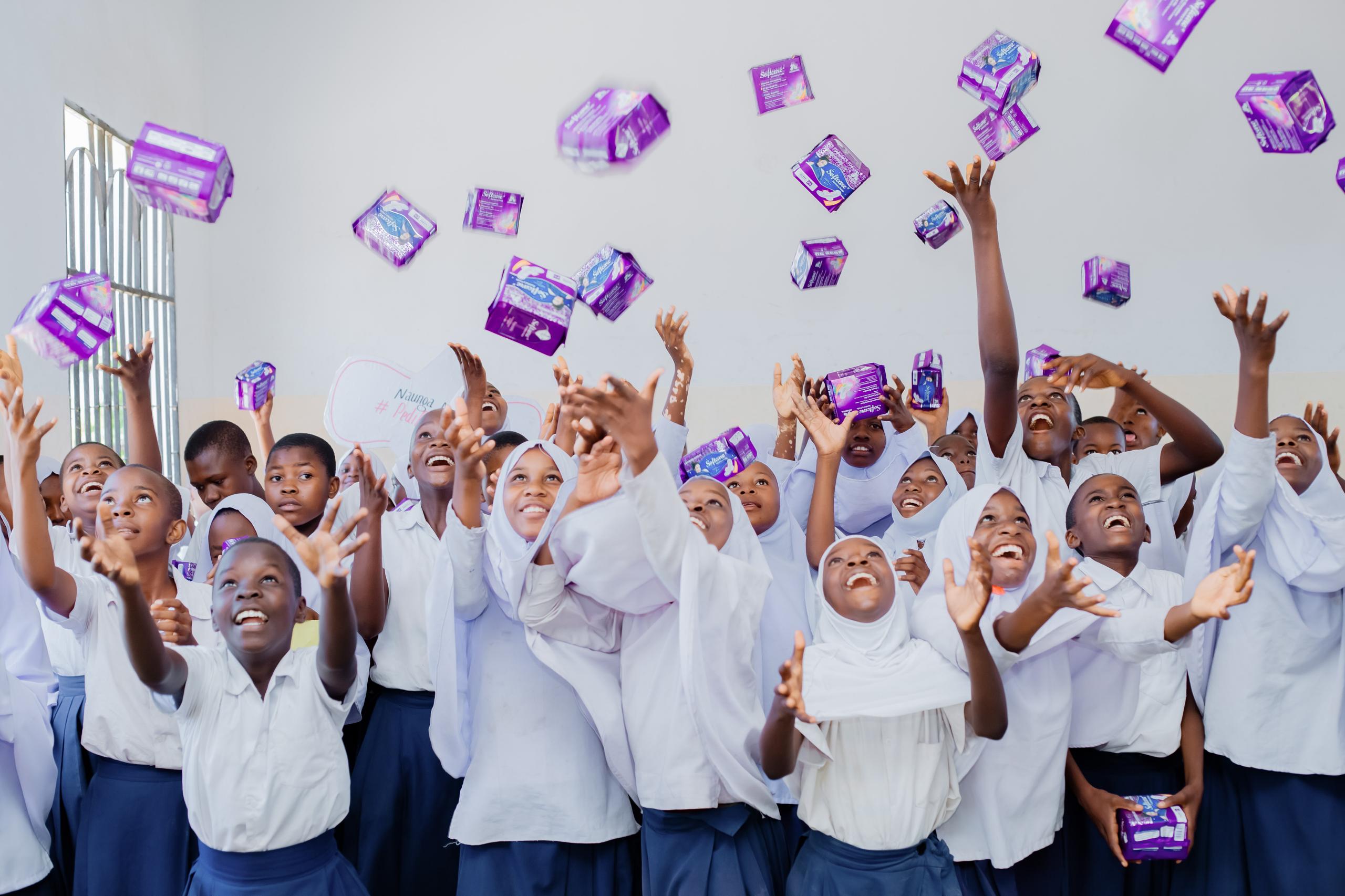 Girls participating in Empower Me sessions 1